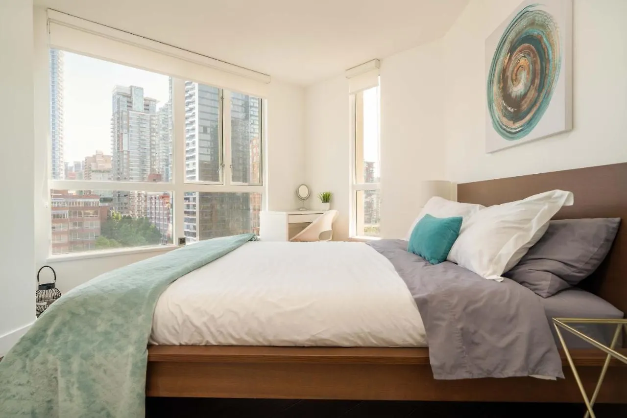 Sunset Beach Walk 2Bd+2Ba+1Prk Yaletown 밴쿠버 아파트
